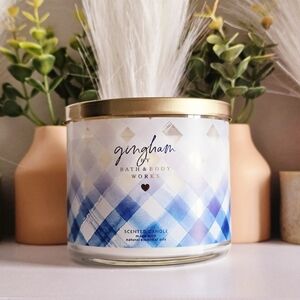 Gingham 3 Wick Candle by Bath and Body Works